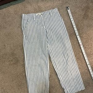 Vineyard Vines Women's Catamaran Tiamo Stripe Linen Blend Pants size 00
